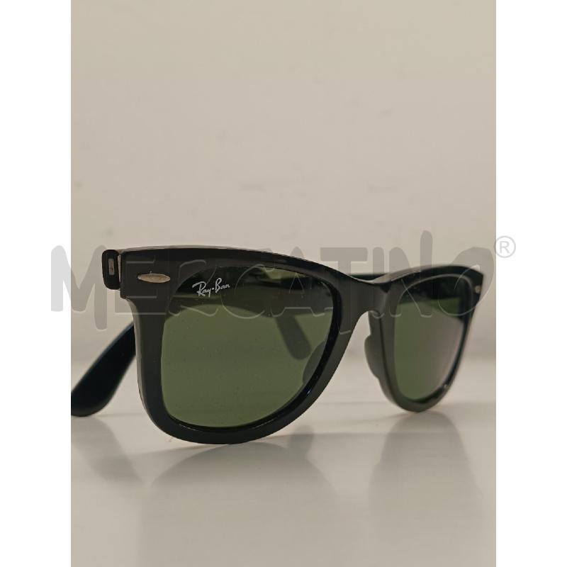 OCCHIALI UOMO RAY BAN WAYFARER NERI | Mercatino dell'Usato Roma gregorio vii 2
