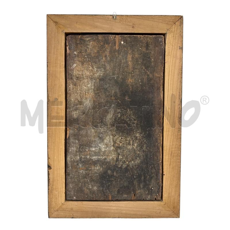 OLIO RITRATTO DONNA CORN NERA 69X45 | Mercatino dell'Usato Roma gregorio vii 3