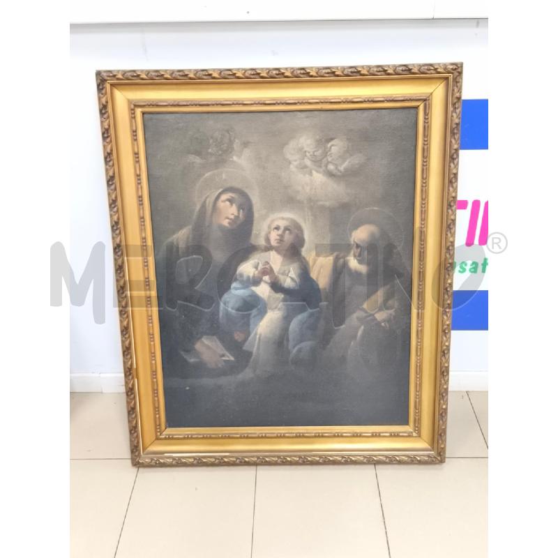 OLIO SACRA FAMIGLIA VECCHIP 79X96 | Mercatino dell'Usato Roma gregorio vii 1