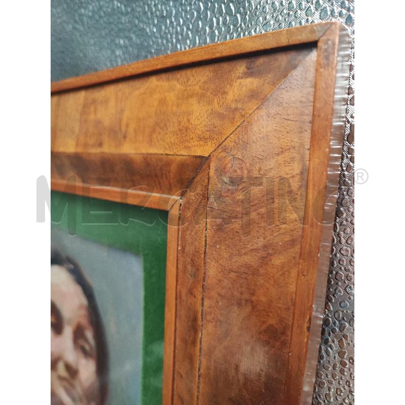 OLIO SU TAVOLA VOLTO DONNA CORN LEGNO  | Mercatino dell'Usato Roma gregorio vii 5