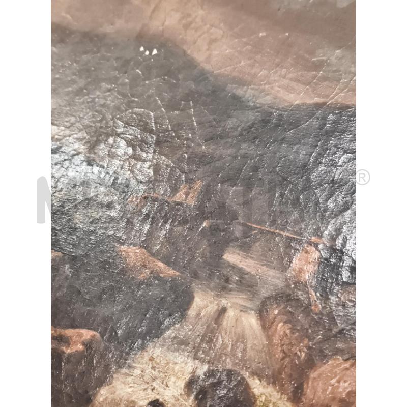 OLIO SU TELA PAESAGGIO 77X85 | Mercatino dell'Usato Roma gregorio vii 3