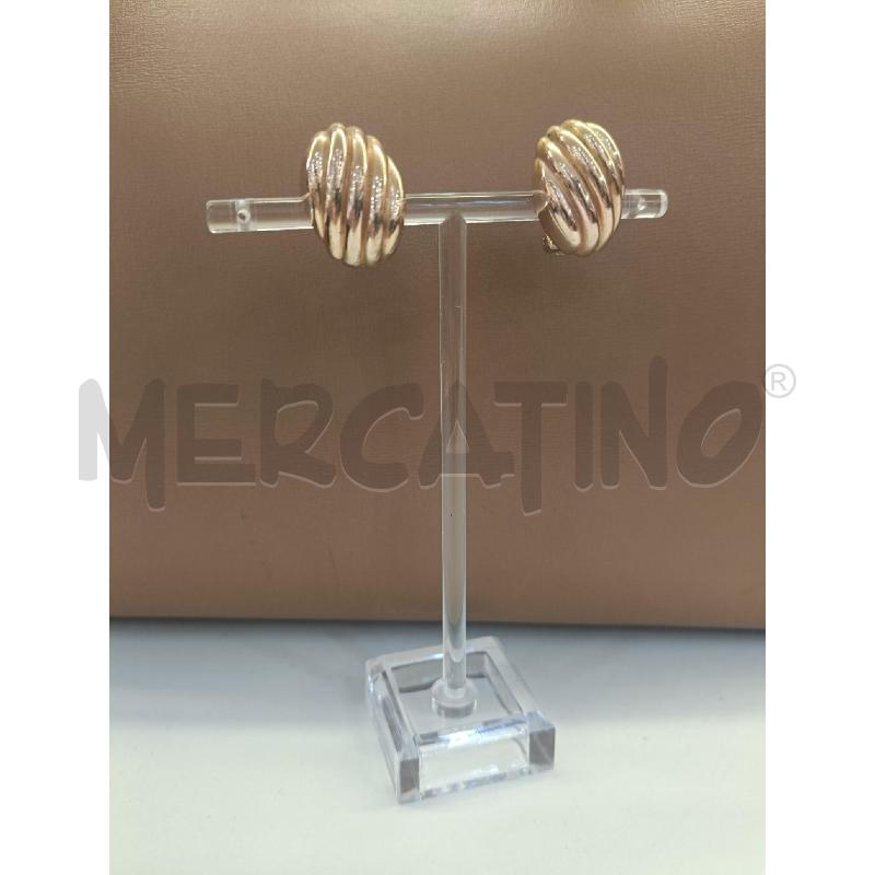 ORECCHINI DIOR CLIP DORATI RIGHETTE | Mercatino dell'Usato Roma gregorio vii 1