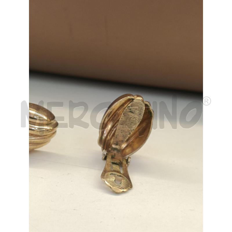 ORECCHINI DIOR CLIP DORATI RIGHETTE | Mercatino dell'Usato Roma gregorio vii 3