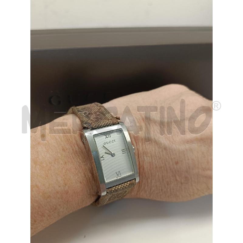 OROLOGIO DA POLSO GUCCI DA RIV CINTURINO MONOGRAM 8600J | Mercatino dell'Usato Roma gregorio vii 1
