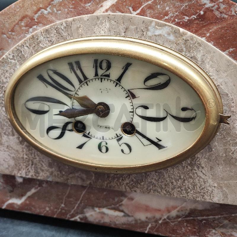 OROLOGIO DECO MARMO ROSSO  | Mercatino dell'Usato Roma gregorio vii 2