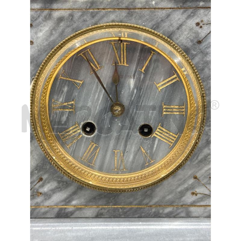 OROLOGIO MARMO GRIGIO ZAMPE DORATE | Mercatino dell'Usato Roma gregorio vii 2