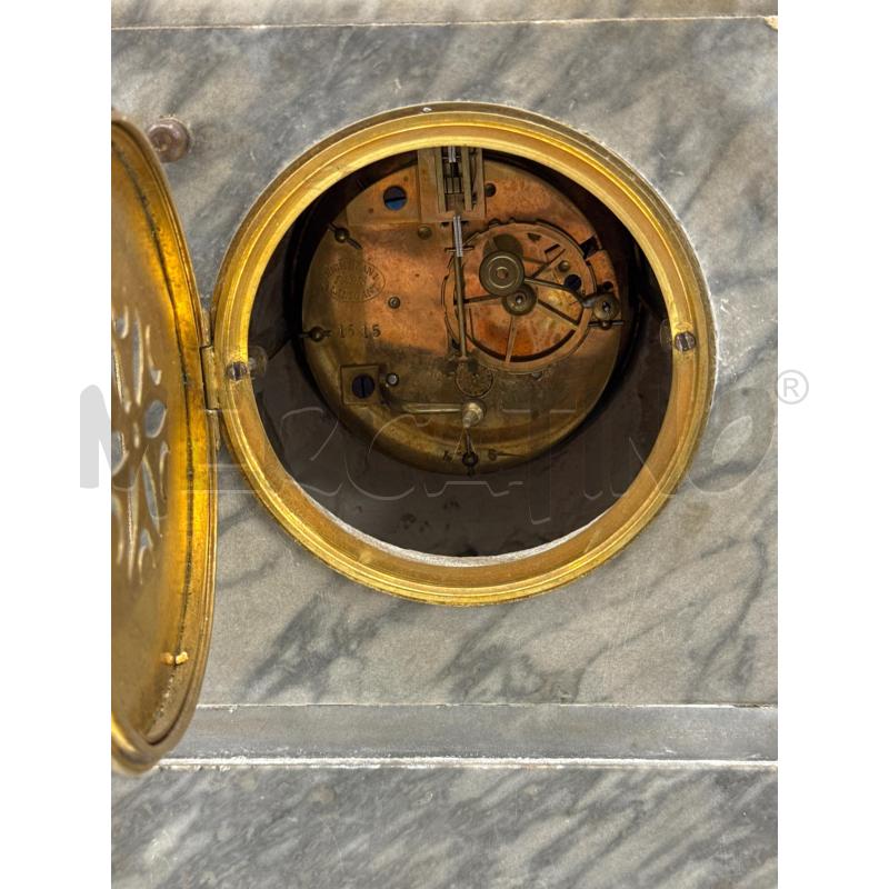 OROLOGIO MARMO GRIGIO ZAMPE DORATE | Mercatino dell'Usato Roma gregorio vii 3