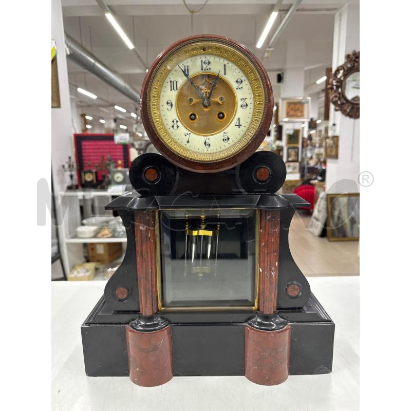 OROLOGIO MARMO NERO E ROSSO  | Mercatino dell'Usato Roma gregorio vii 1