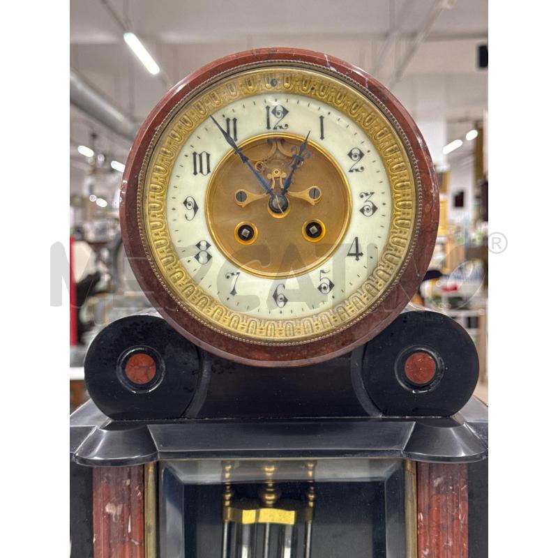 OROLOGIO MARMO NERO E ROSSO  | Mercatino dell'Usato Roma gregorio vii 2