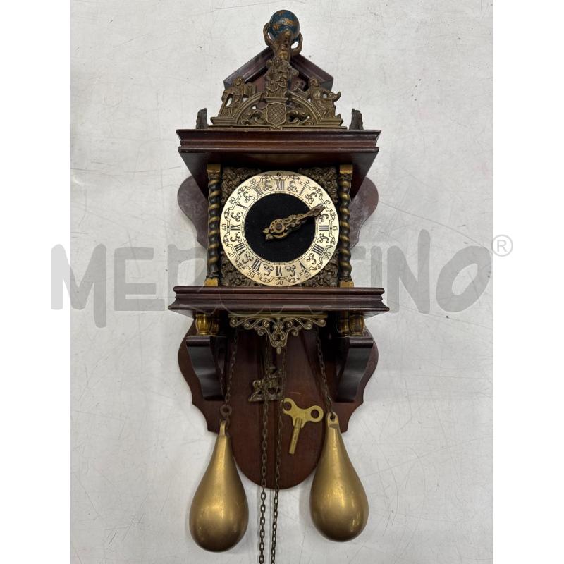 OROLOGIO PARETE DECORI DORATI | Mercatino dell'Usato Roma gregorio vii 1