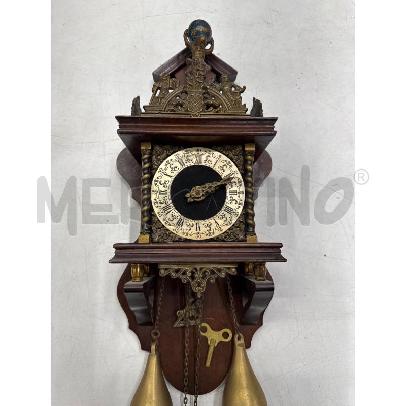 OROLOGIO PARETE DECORI DORATI | Mercatino dell'Usato Roma gregorio vii 2