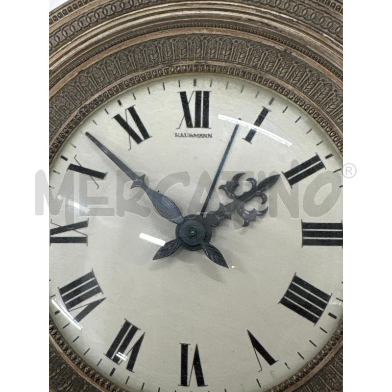 OROLOGIO SVEGLIA TONDA CROMATA  | Mercatino dell'Usato Roma gregorio vii 2