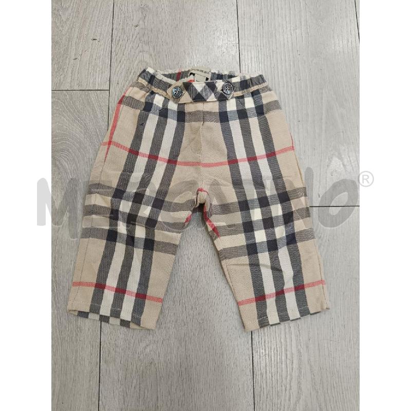 PANTALONE BAMBINO BURBERRY CHECK | Mercatino dell'Usato Roma gregorio vii 1