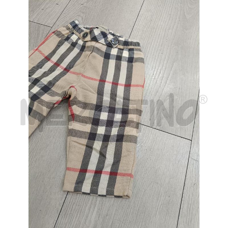 PANTALONE BAMBINO BURBERRY CHECK | Mercatino dell'Usato Roma gregorio vii 2