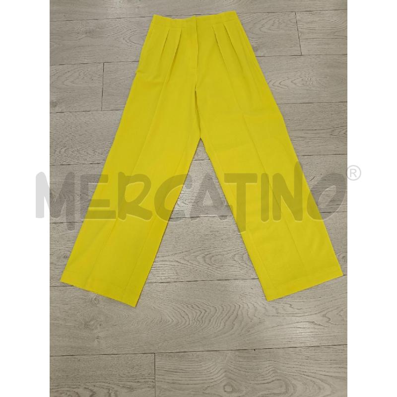 PANTALONE DONNA ALYSI GIALLO | Mercatino dell'Usato Roma gregorio vii 1