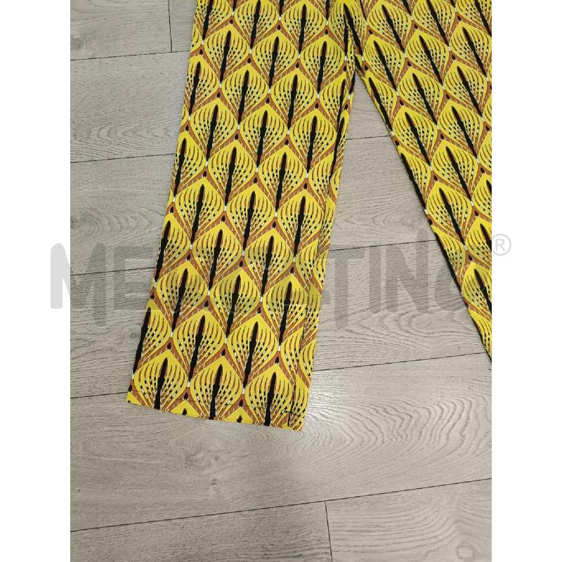 PANTALONE DONNA ANONYME ARANCIONI GIALLI FANTASIA | Mercatino dell'Usato Roma gregorio vii 3
