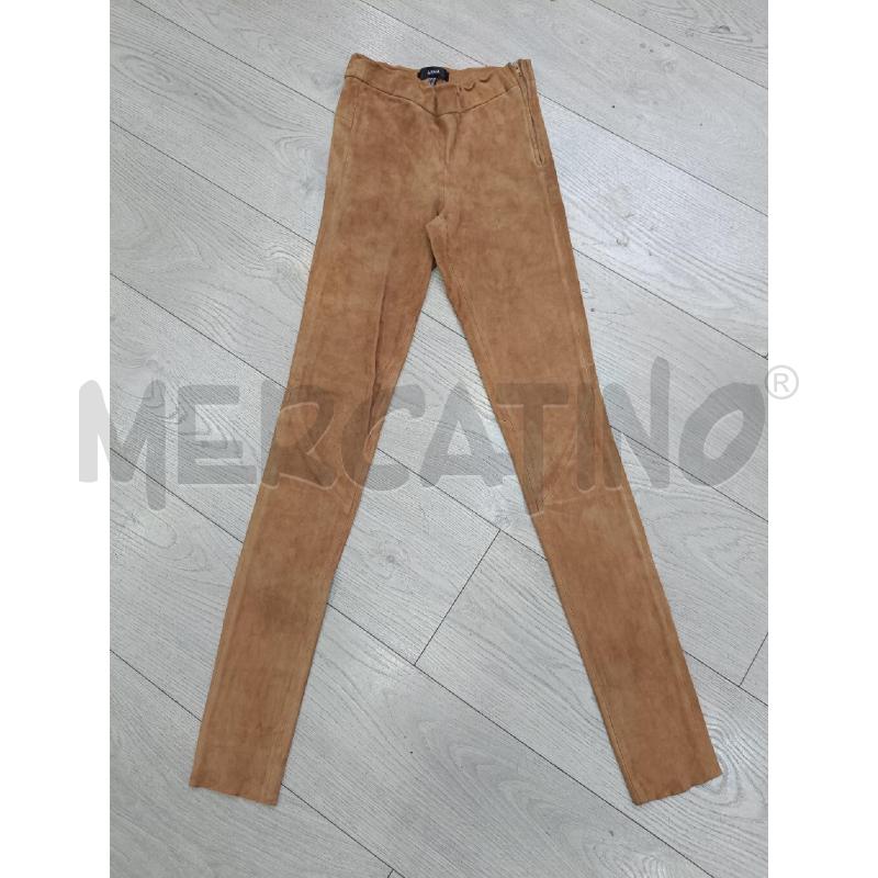 PANTALONE DONNA ARMA CAMMELLO PELLE | Mercatino dell'Usato Roma gregorio vii 1