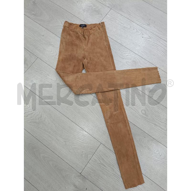 PANTALONE DONNA ARMA CAMMELLO PELLE | Mercatino dell'Usato Roma gregorio vii 2