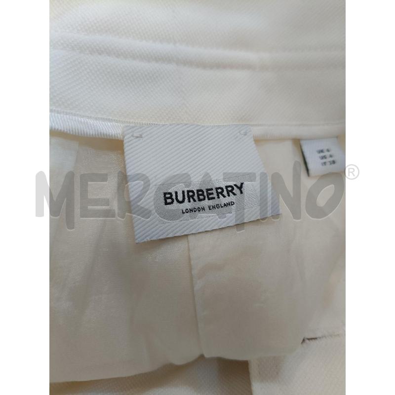 PANTALONE DONNA BURBERRY LIMITED PANNA | Mercatino dell'Usato Roma gregorio vii 5