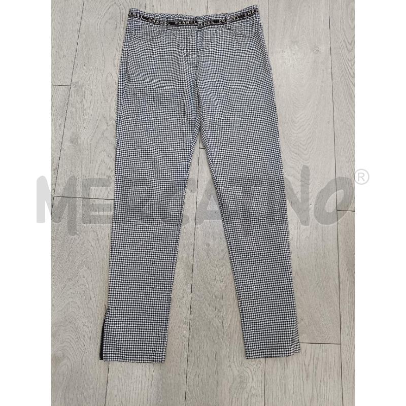 PANTALONE DONNA CHANEL QUADRETTI BIANCHI BLU | Mercatino dell'Usato Roma gregorio vii 2