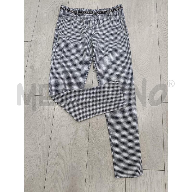 PANTALONE DONNA CHANEL QUADRETTI BIANCHI BLU | Mercatino dell'Usato Roma gregorio vii 3