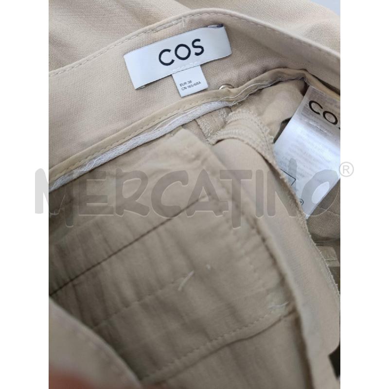 PANTALONE DONNA COS BEIGE AMPIO | Mercatino dell'Usato Roma gregorio vii 3