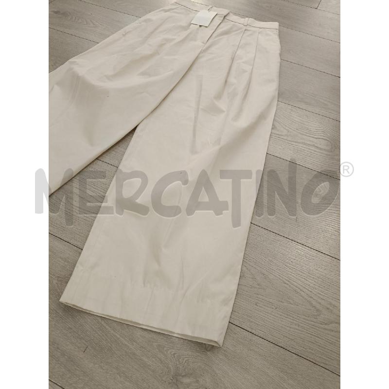 PANTALONE DONNA COS BEIGE AMPIO | Mercatino dell'Usato Roma gregorio vii 2