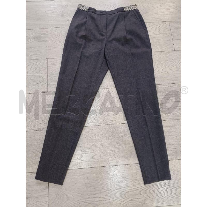 PANTALONE DONNA FABIANA FILIPPI GRIGIO  | Mercatino dell'Usato Roma gregorio vii 1