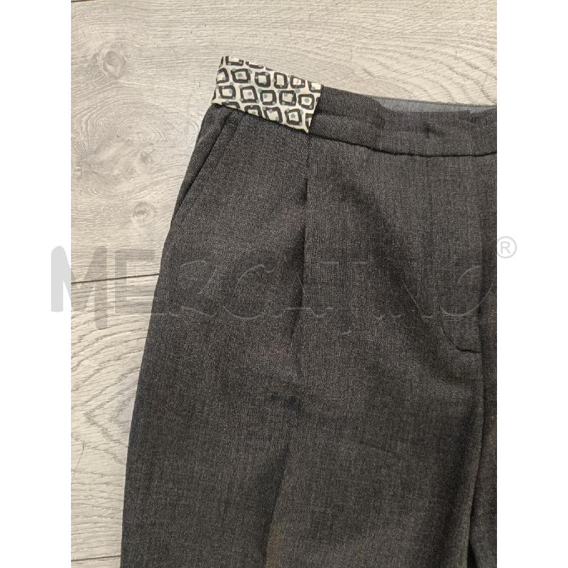 PANTALONE DONNA FABIANA FILIPPI GRIGIO  | Mercatino dell'Usato Roma gregorio vii 2