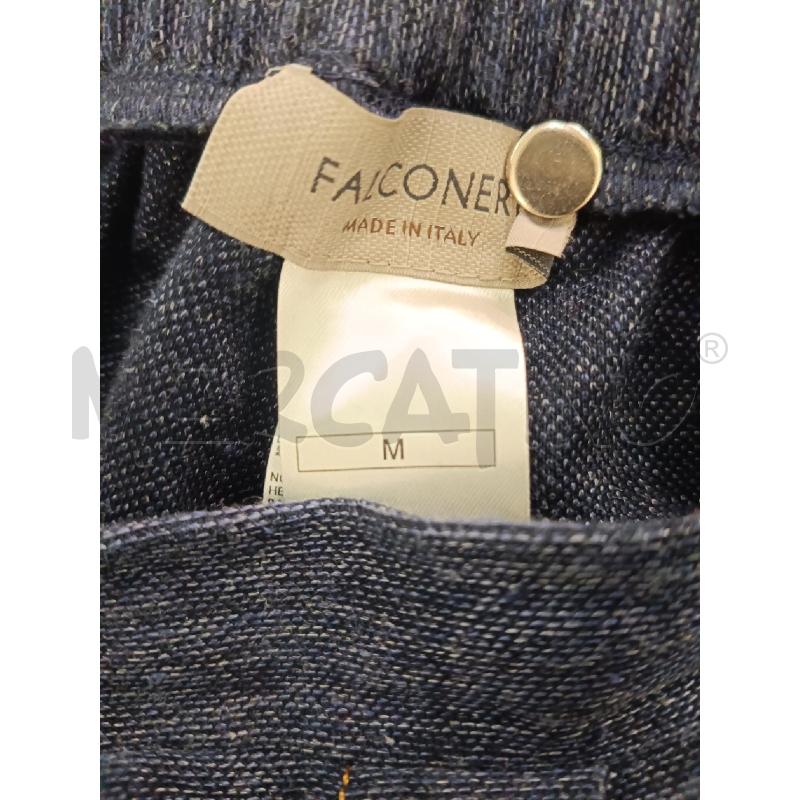 PANTALONE DONNA FALCONERI BLU SCURO  | Mercatino dell'Usato Roma gregorio vii 3