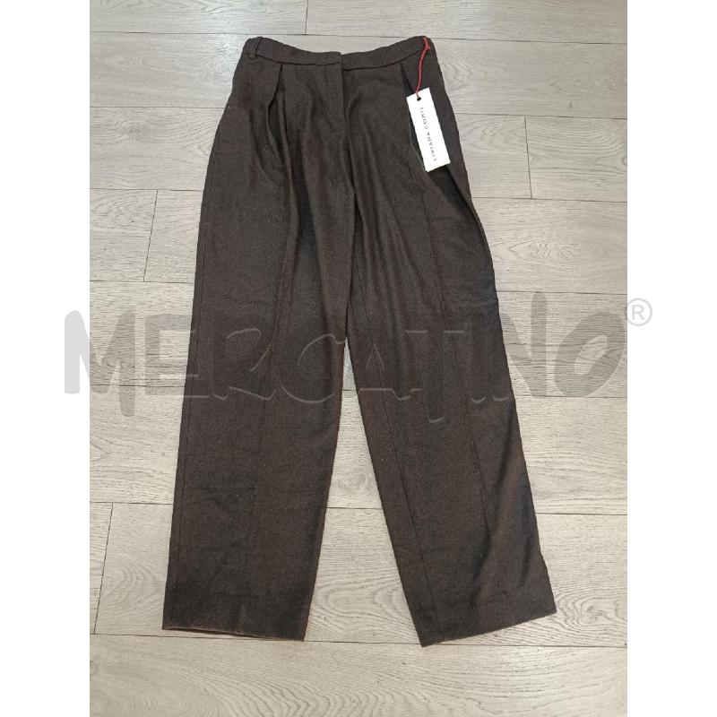 PANTALONE DONNA LIVIANA CONTI  MARRONE | Mercatino dell'Usato Roma gregorio vii 1