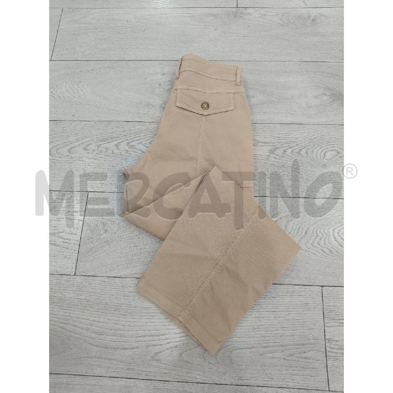 PANTALONE DONNA LUISA SPAGNOLI BEIGE CARGO | Mercatino dell'Usato Roma gregorio vii 3
