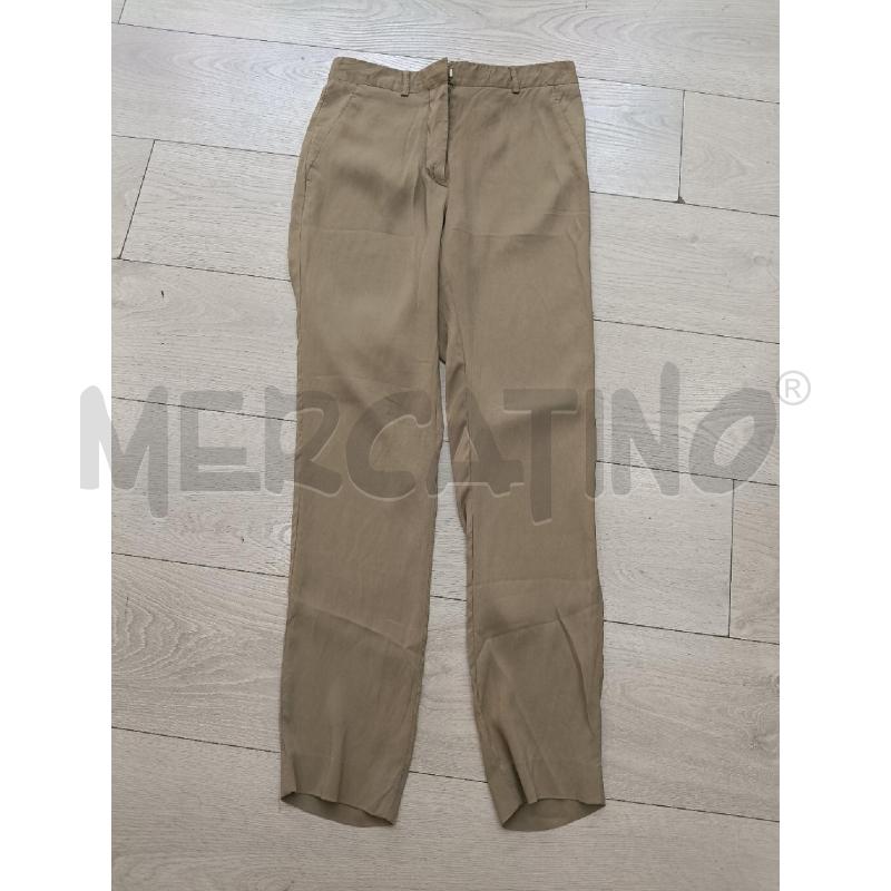 PANTALONE DONNA MAISON MARGIELA VERDE MISTO SETA | Mercatino dell'Usato Roma gregorio vii 1