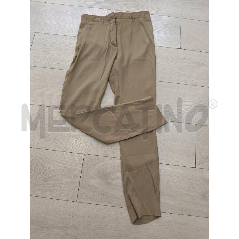 PANTALONE DONNA MAISON MARGIELA VERDE MISTO SETA | Mercatino dell'Usato Roma gregorio vii 2