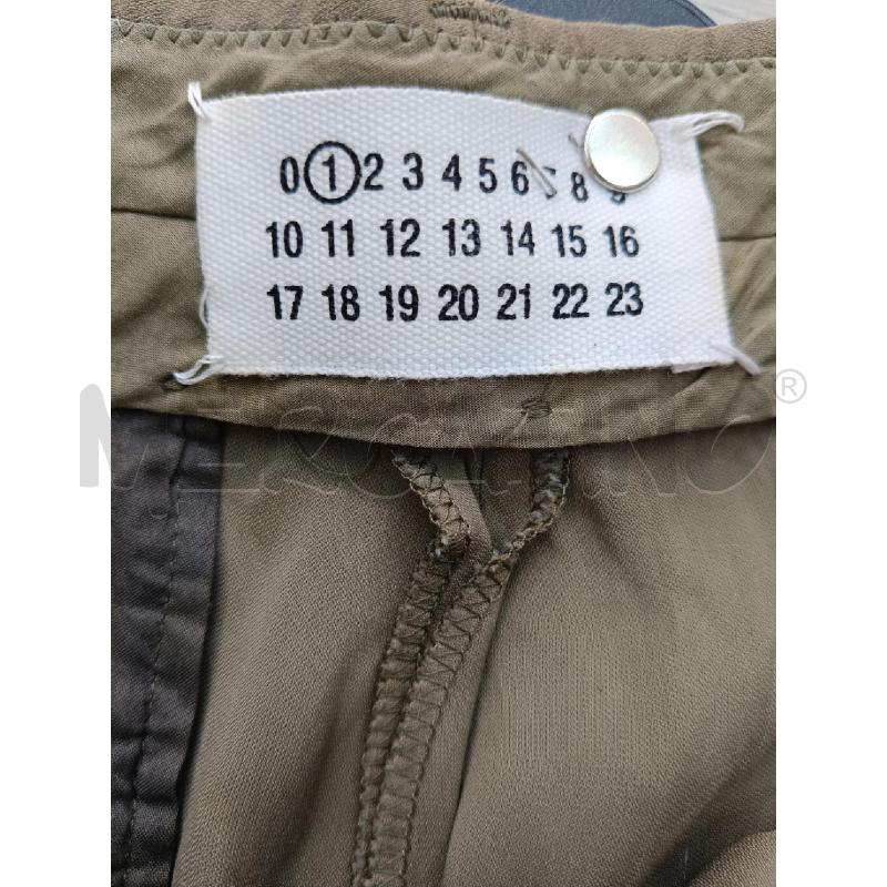 PANTALONE DONNA MAISON MARGIELA VERDE MISTO SETA | Mercatino dell'Usato Roma gregorio vii 3