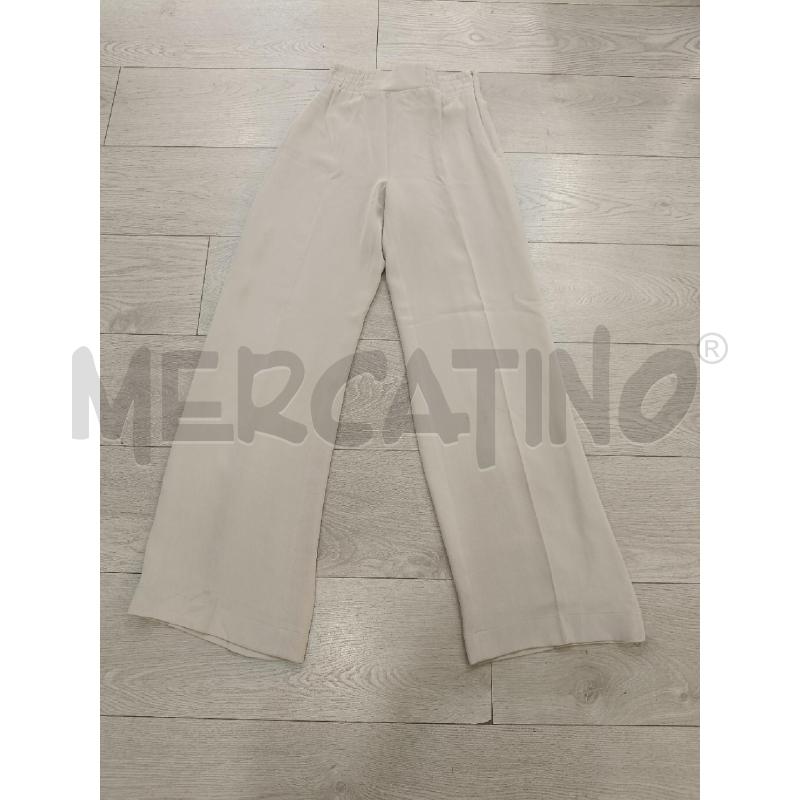 PANTALONE DONNA MAX MARA BEIGE SETA | Mercatino dell'Usato Roma gregorio vii 1