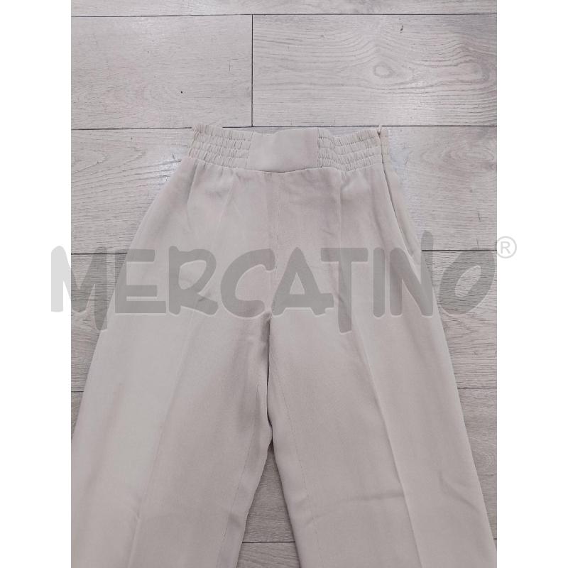 PANTALONE DONNA MAX MARA BEIGE SETA | Mercatino dell'Usato Roma gregorio vii 3