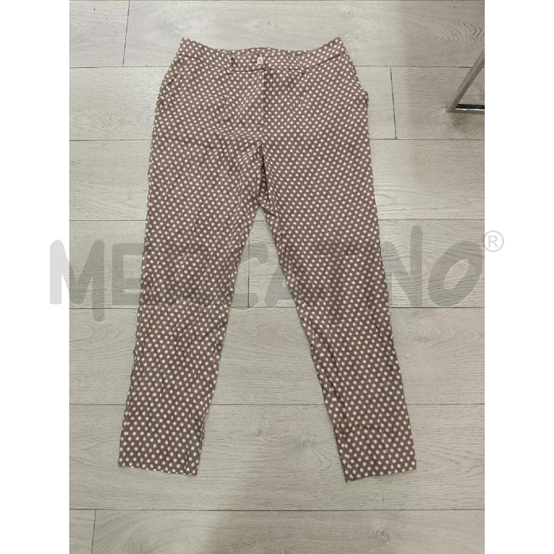 PANTALONE DONNA MOMONI MALVA CERCHI BIANCHI | Mercatino dell'Usato Roma gregorio vii 1