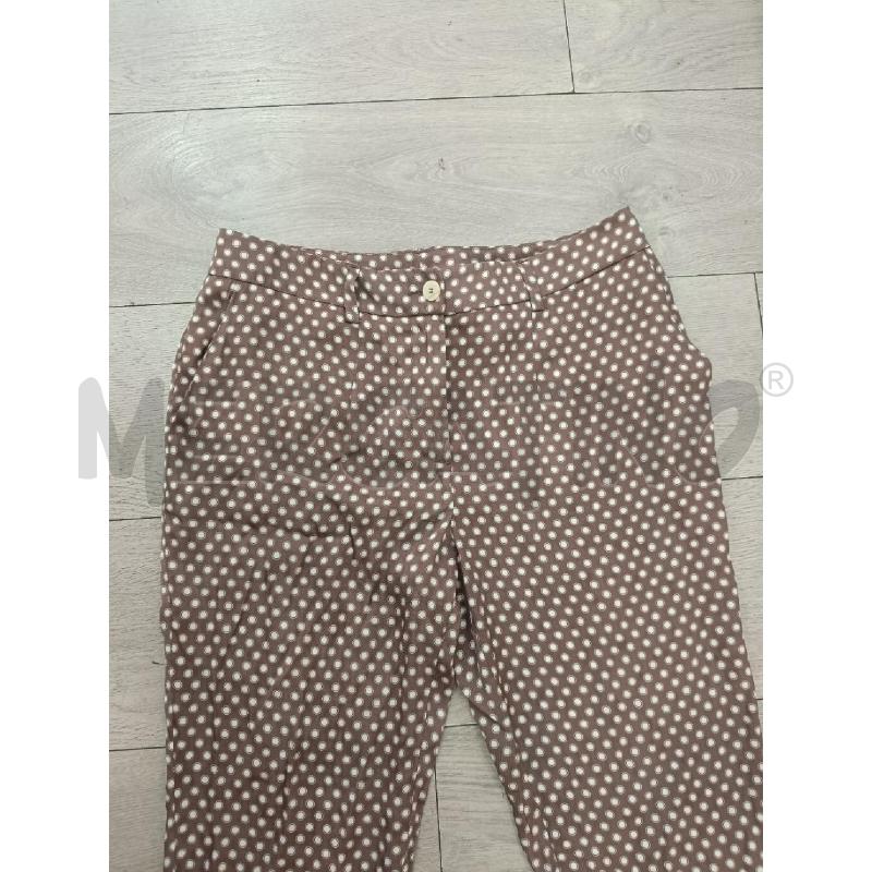 PANTALONE DONNA MOMONI MALVA CERCHI BIANCHI | Mercatino dell'Usato Roma gregorio vii 3