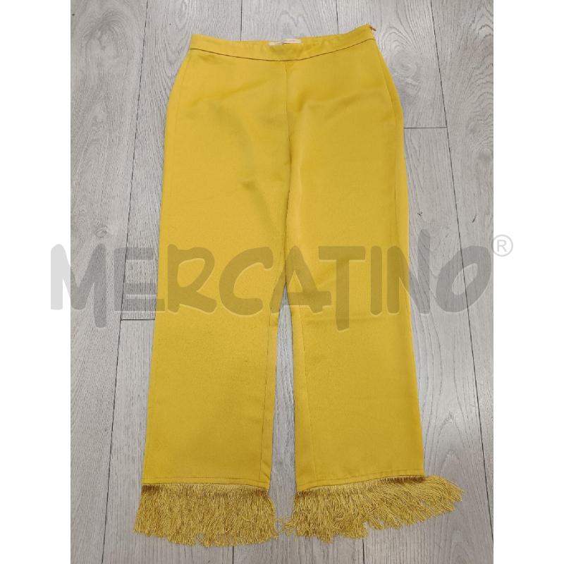 PANTALONE DONNA PENNYBLACK GIALLO TESS LUCIDO | Mercatino dell'Usato Roma gregorio vii 1