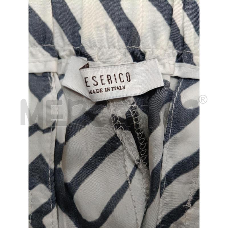 PANTALONE DONNA PESERICO ONDULATO GRIGIO BIANCO | Mercatino dell'Usato Roma gregorio vii 3