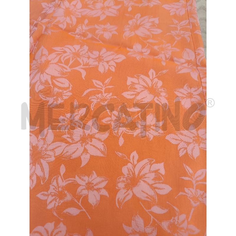 PANTALONE DONNA PINKO ARANCIONE FIORI | Mercatino dell'Usato Roma gregorio vii 3