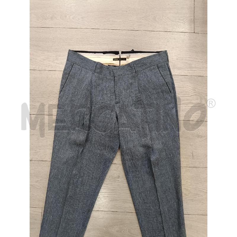 PANTALONE DONNA PTO1 BLU LINO | Mercatino dell'Usato Roma gregorio vii 3