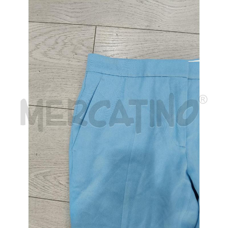 PANTALONE DONNA ROCHAS CELESTE | Mercatino dell'Usato Roma gregorio vii 2