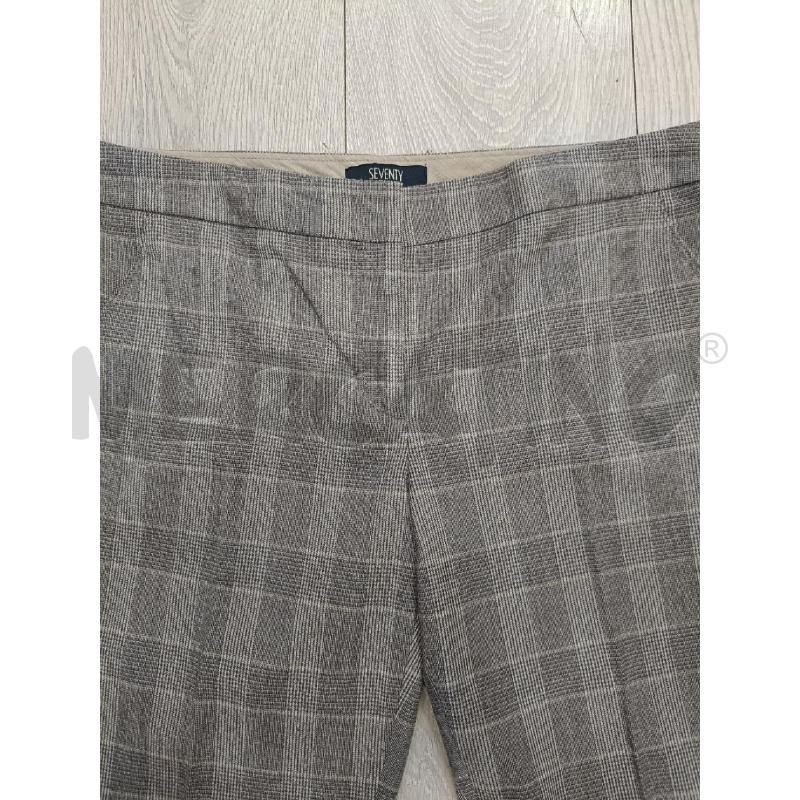 PANTALONE DONNA SEVENTY BEIGE CEHCK | Mercatino dell'Usato Roma gregorio vii 2