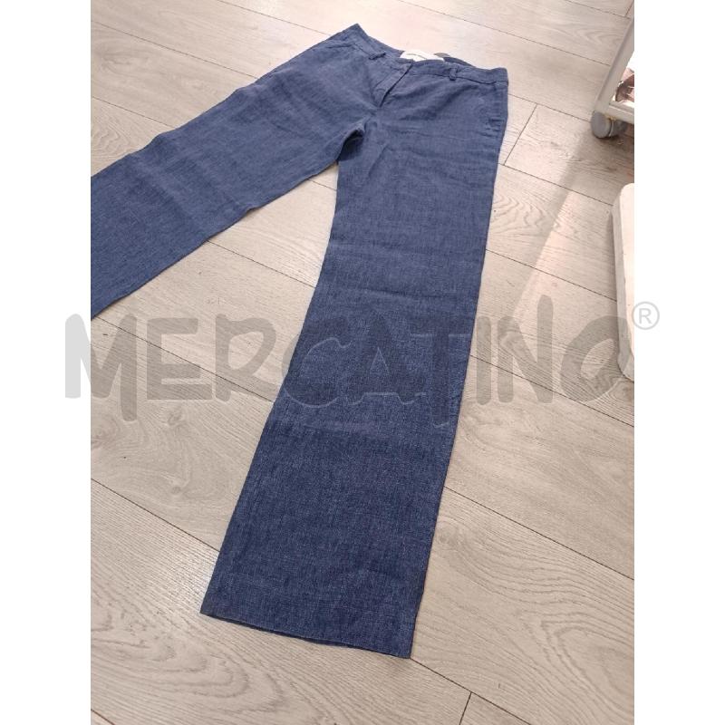 PANTALONE DONNA STRATEGIC BUSINESS UNIT BLU LINO | Mercatino dell'Usato Roma gregorio vii 2