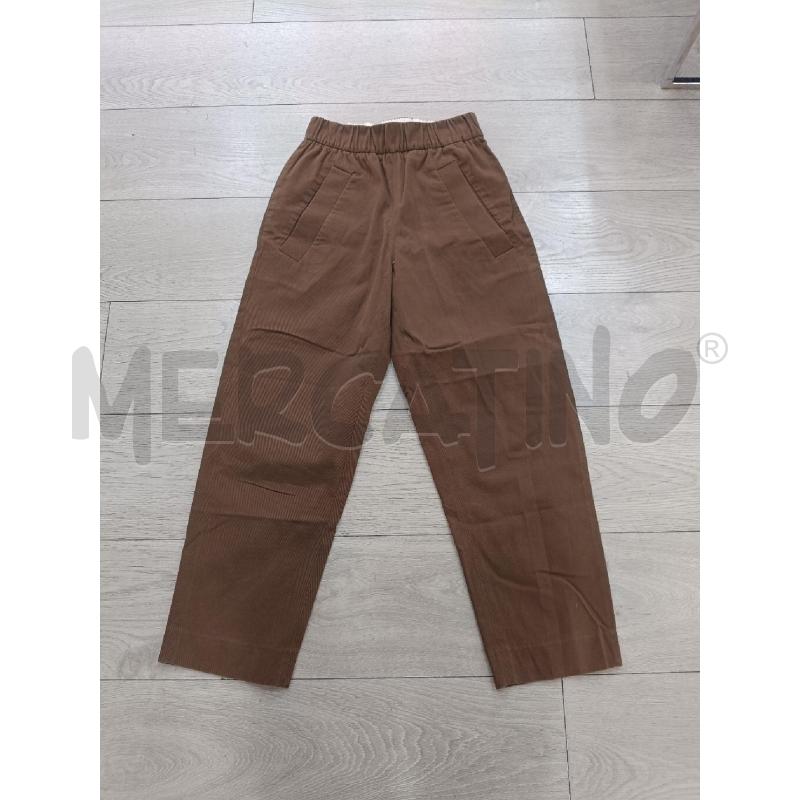 PANTALONE DONNA TELA MARRONE COTONE | Mercatino dell'Usato Roma gregorio vii 1