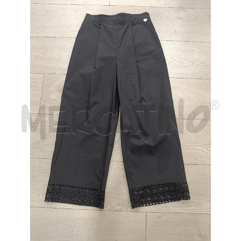 PANTALONE DONNA TWIN SET NERO PIZZO | Mercatino dell'Usato Roma gregorio vii 1
