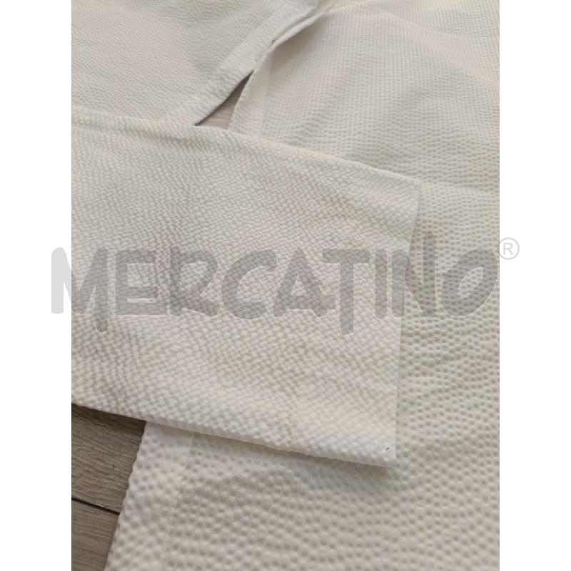PANTALONE DONNA VIA MASINI BIANCO TESSUTO RUVIDO | Mercatino dell'Usato Roma gregorio vii 2