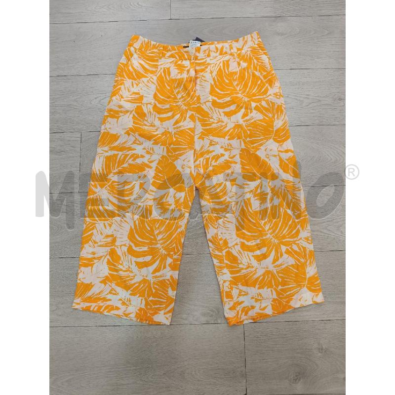 PANTALONE DONNA WEEKEND BIANCO GIALLO SETA | Mercatino dell'Usato Roma gregorio vii 1